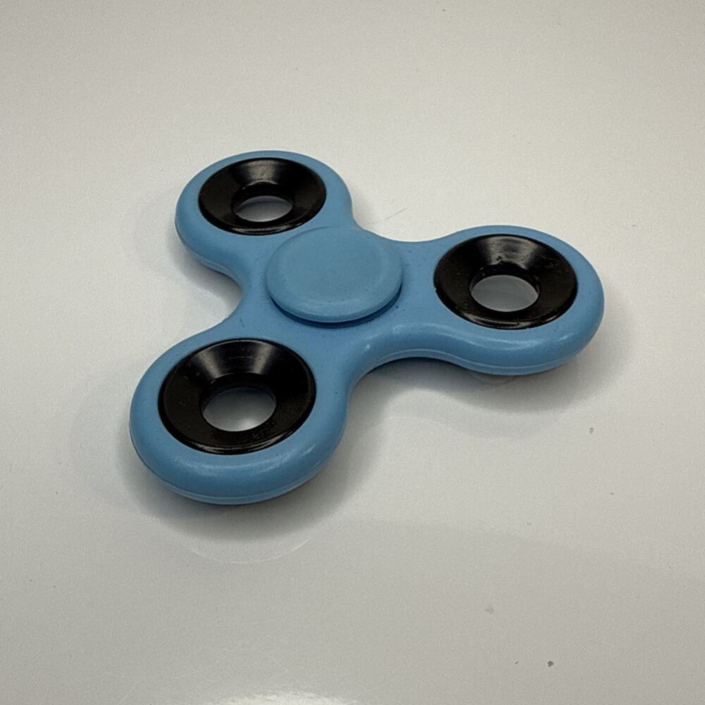 Monochrome Plastic Blur Fidget Spinner Cool Fingertip Spinning Top Stress